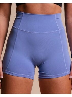 New P'TULA Women's The Yvette Short  4" in Periwinkle Size Small S NWT